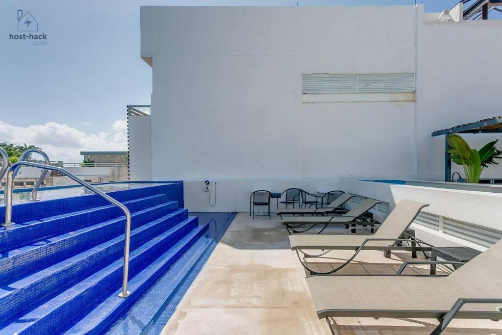 Danzamar 7, Modern Apartment 2 Blocks Away From 5Th Avenue Playa del Carmen Exteriör bild