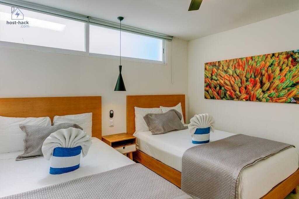 Danzamar 7, Modern Apartment 2 Blocks Away From 5Th Avenue Playa del Carmen Exteriör bild