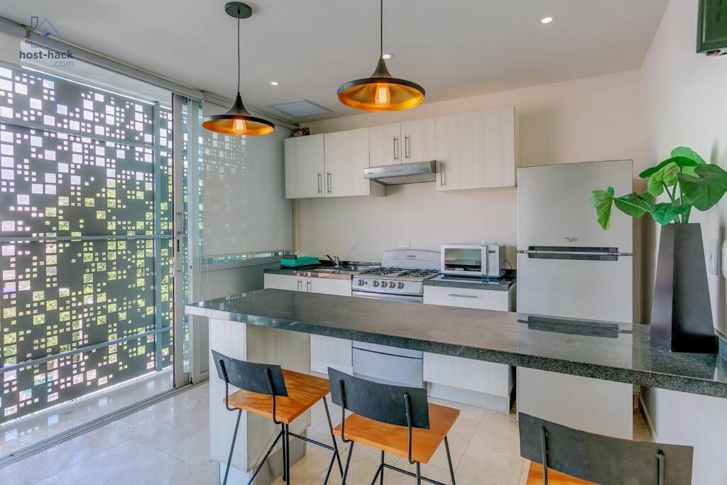 Danzamar 7, Modern Apartment 2 Blocks Away From 5Th Avenue Playa del Carmen Exteriör bild