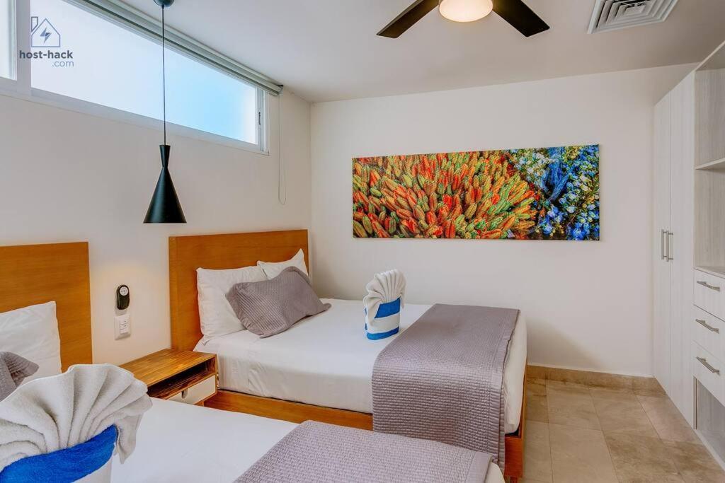 Danzamar 7, Modern Apartment 2 Blocks Away From 5Th Avenue Playa del Carmen Exteriör bild