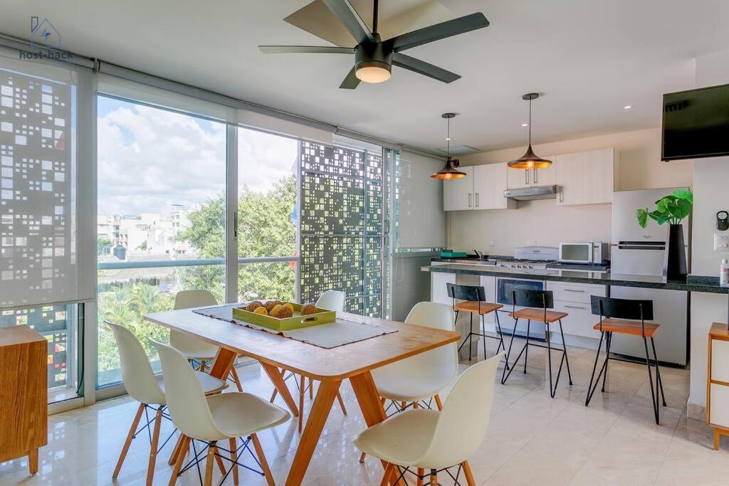 Danzamar 7, Modern Apartment 2 Blocks Away From 5Th Avenue Playa del Carmen Exteriör bild