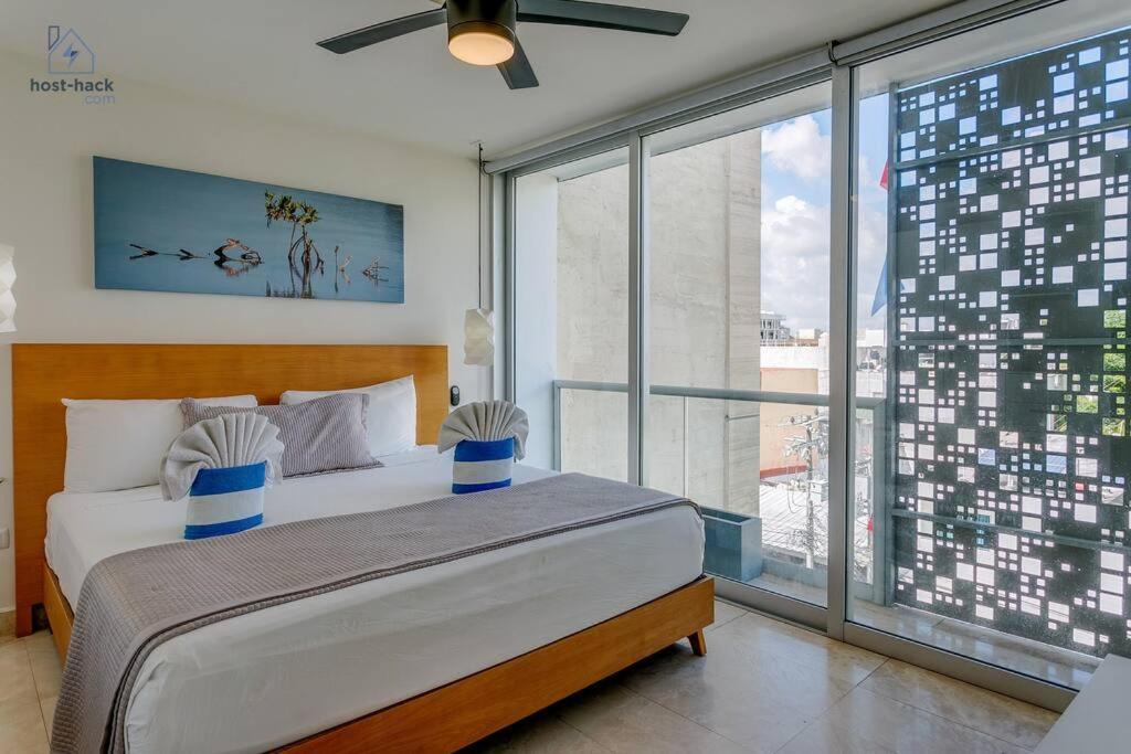 Danzamar 7, Modern Apartment 2 Blocks Away From 5Th Avenue Playa del Carmen Exteriör bild